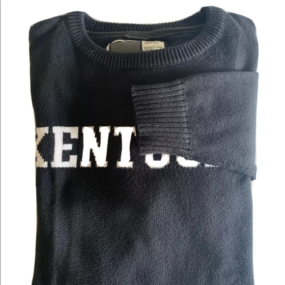 Bruzer Mens Kentucky Print Sweater Black XL - Picture 5 of 11